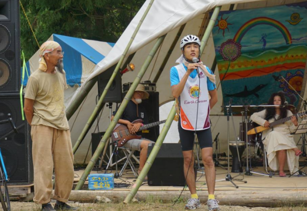 【ピースサイクリング　第３弾　京都→東京】朽木村 山水人エコビレッジ