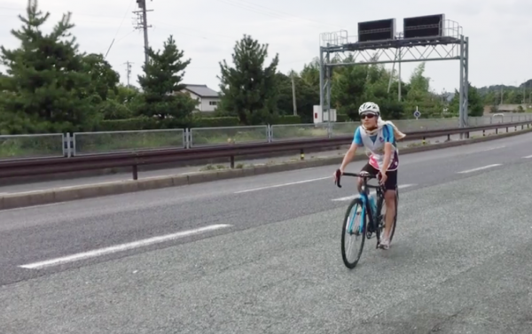 【ピースサイクリング　第３弾　京都→東京】豊橋に向かって快走中！