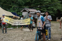 【ピースサイクリング　第３弾　京都→東京】朽木村 山水人エコビレッジ