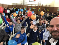 EarthCaravan2019 at Supino school in Italy