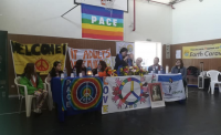 EarthCaravan2019 at Supino school in Italy